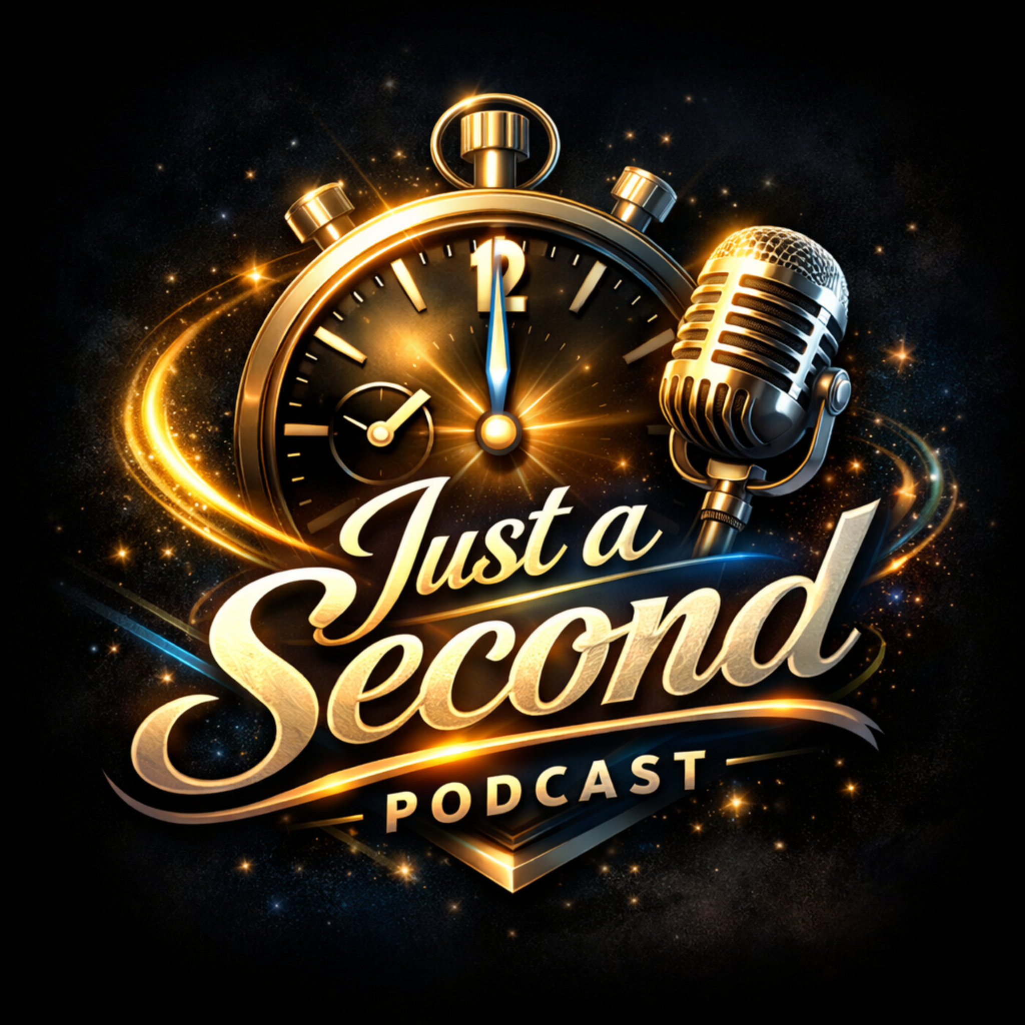 Just a Second Podcast logo