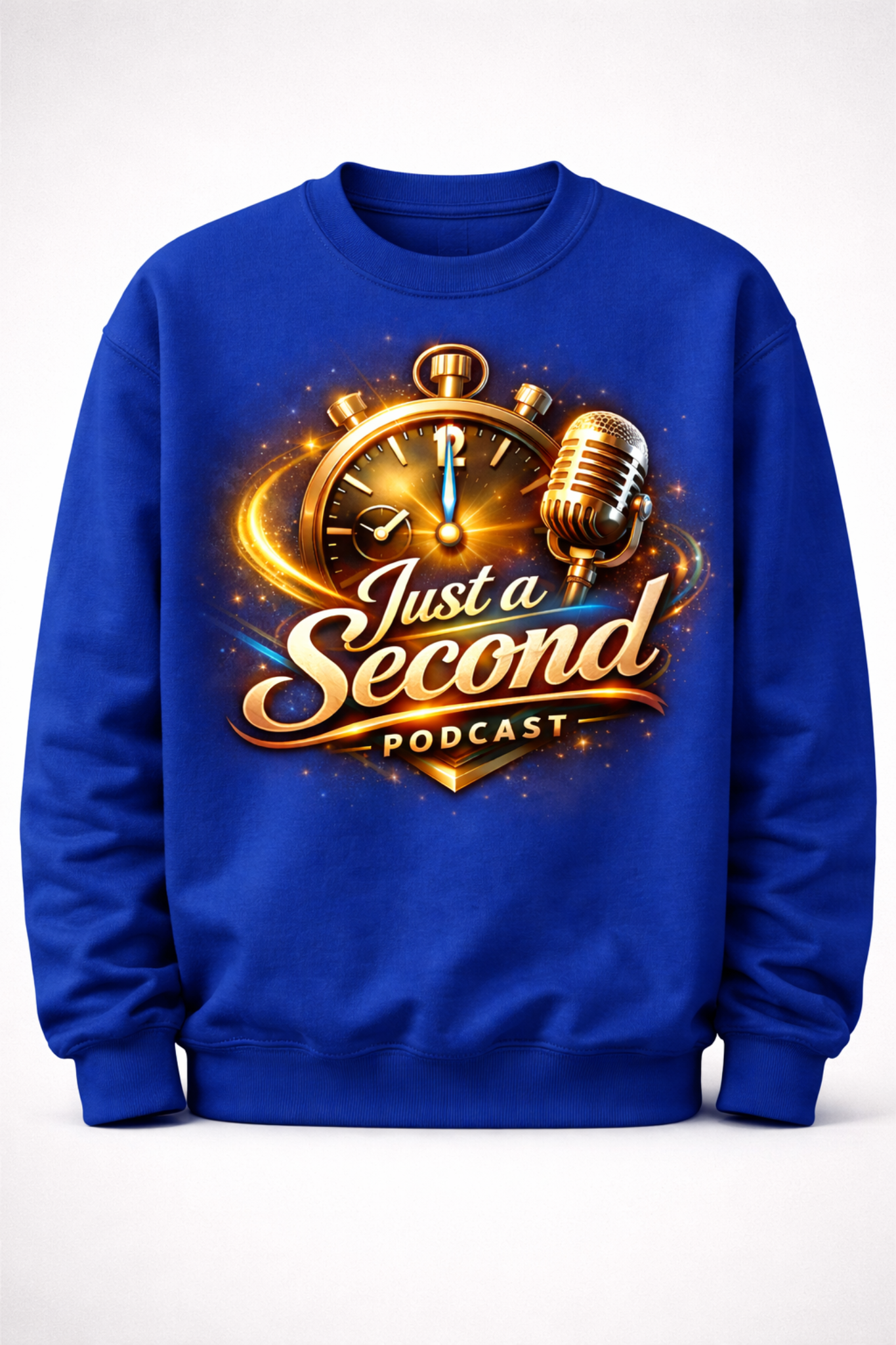 Just a Second Podcast Sweatshirt