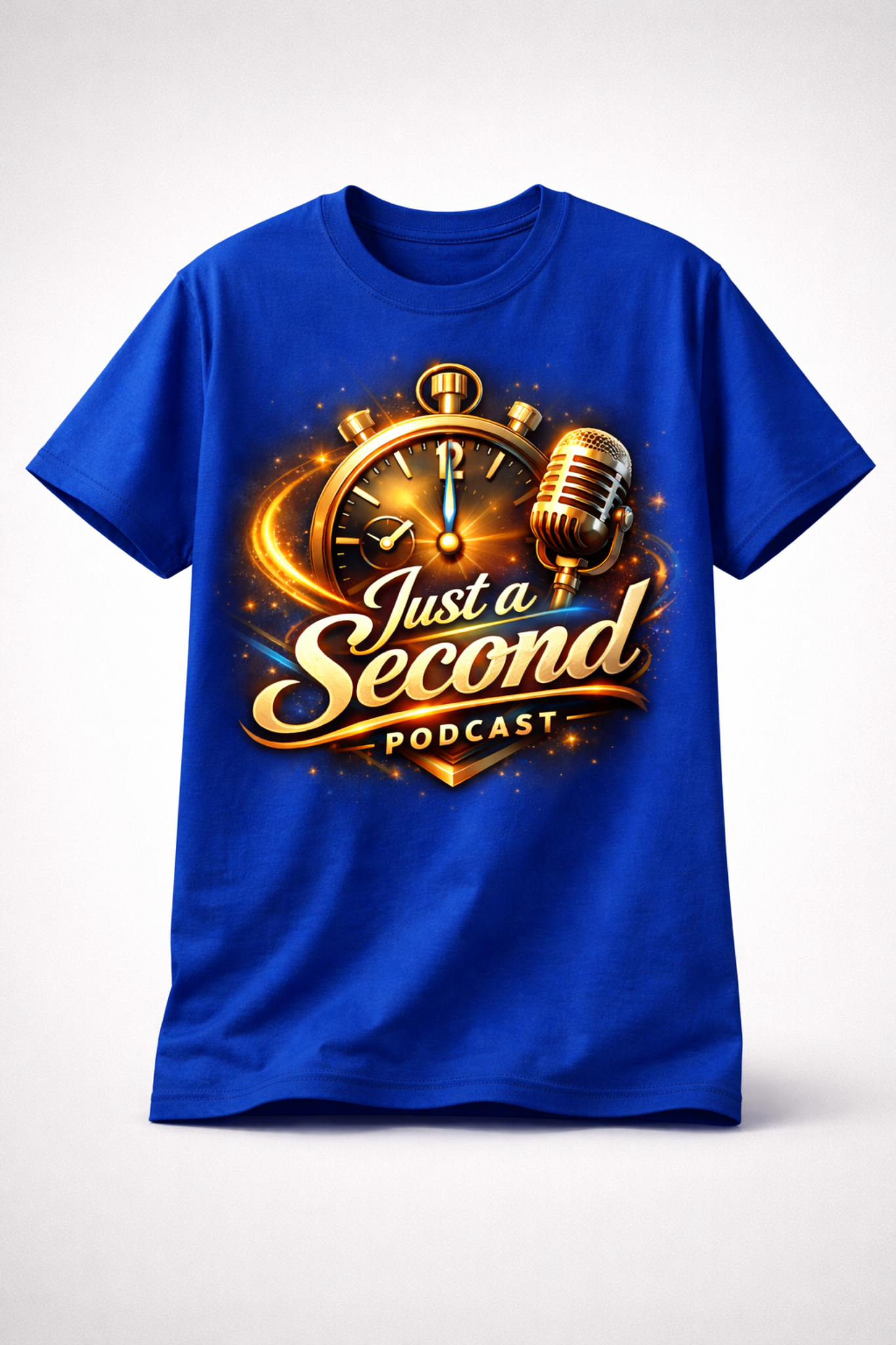 Just a Second Podcast Tee Shirt
